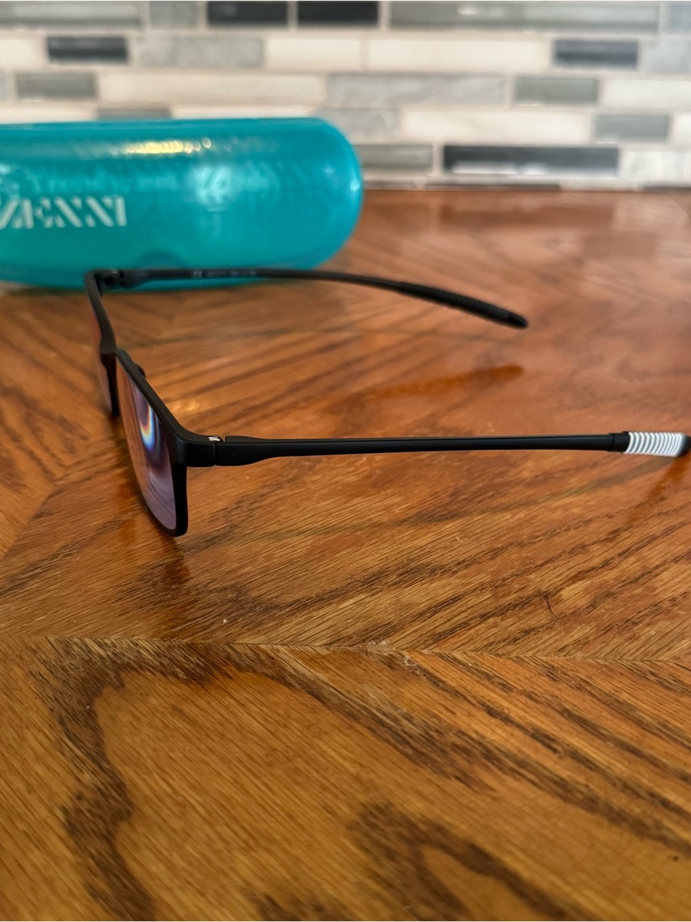 NIB Zenni Classic Matte Black Square Reading Glasses +1.75 Strength - Picture 2 of 3